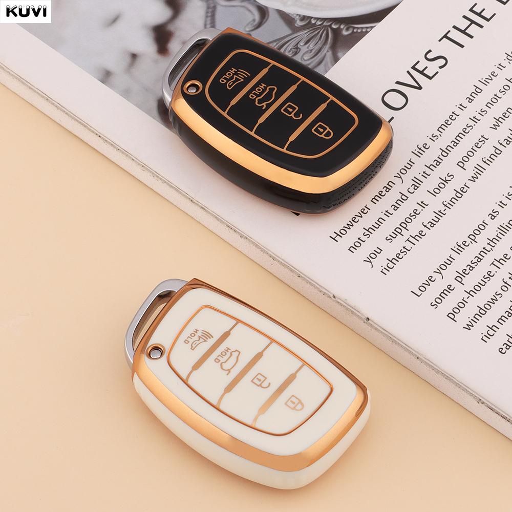 3 4 Buttons Tpu Remote Smart Car Key Case Cover Fob For Hyundai Ix35 I40 I20 I10 Tucson Elantra Creta Sonata Ioniq Accent Creata