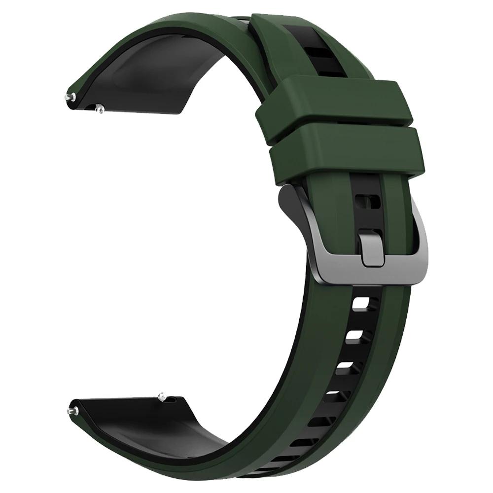 22mm Měkký silikonový řemínek pro Xiaomi Watch S4 S3 S2 46mm 42mm S1 Active/Color 2 Mi Watch Band pro Amazfit BALANCE 2 Náramek