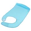 Essens-Lätzchenschutz für Senioren + Abnehmbare PE-Tasche Blau - Wiederverwendbar, Waschbar, Ölbeständig, Schmutzabweisend, Leicht zu Reinigen