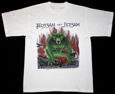 FLOTSAM AND JETSAM DOOMSDAY FOR THE DECEIVER White Shirt AE157 Unisex T-Shirt