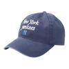 MLB Cotton Baseball Caps Unisex Navy Fashion 3ACPVV04N-50NYS