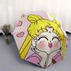 1pc Sailor Moon Automatic Opening and Closing Umbrella - Suitable for Various Occasions, Outdoor Activities, Lightweight and Durable Automatic Fo