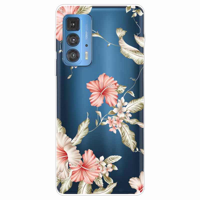 Für Motorola Moto Edge 20 Pro Lite 5G Hülle Silikon Weich Transparent Hülle für Moto Edge20 Fusion Pro Handyhülle Transparent TPU Hülle