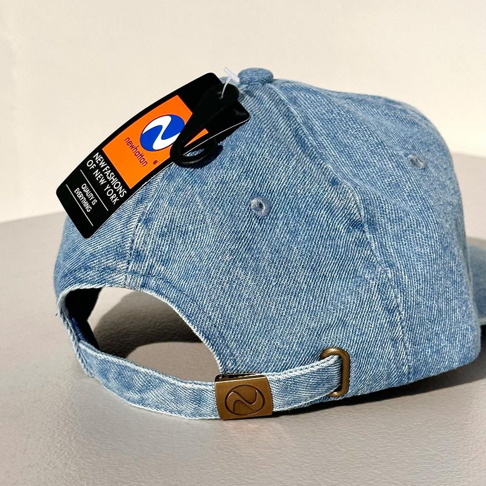 Nyuhaeteun Denim Ball Cap (Light Blue)