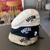 Cappellino da baseball in cotone ricamato con alfabeto per bambini, primavera, per neonati e bambini