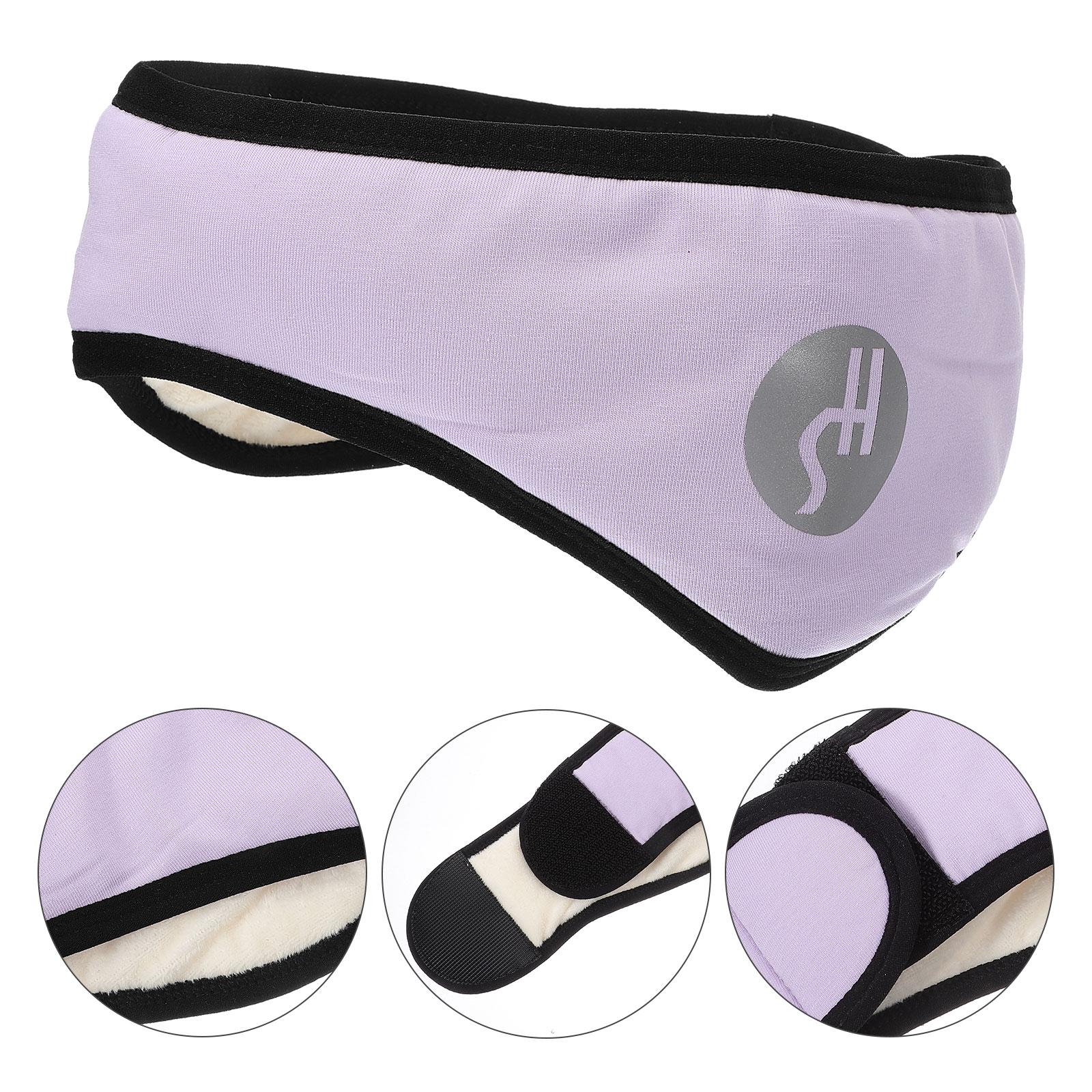 

Фиолетовые регулируемые спальные наушники Зимние наушники-муфты грелки для мужчин женщин Шумоподавляющие накладки на уши Дорожная муфта для ушей Повязка на голову