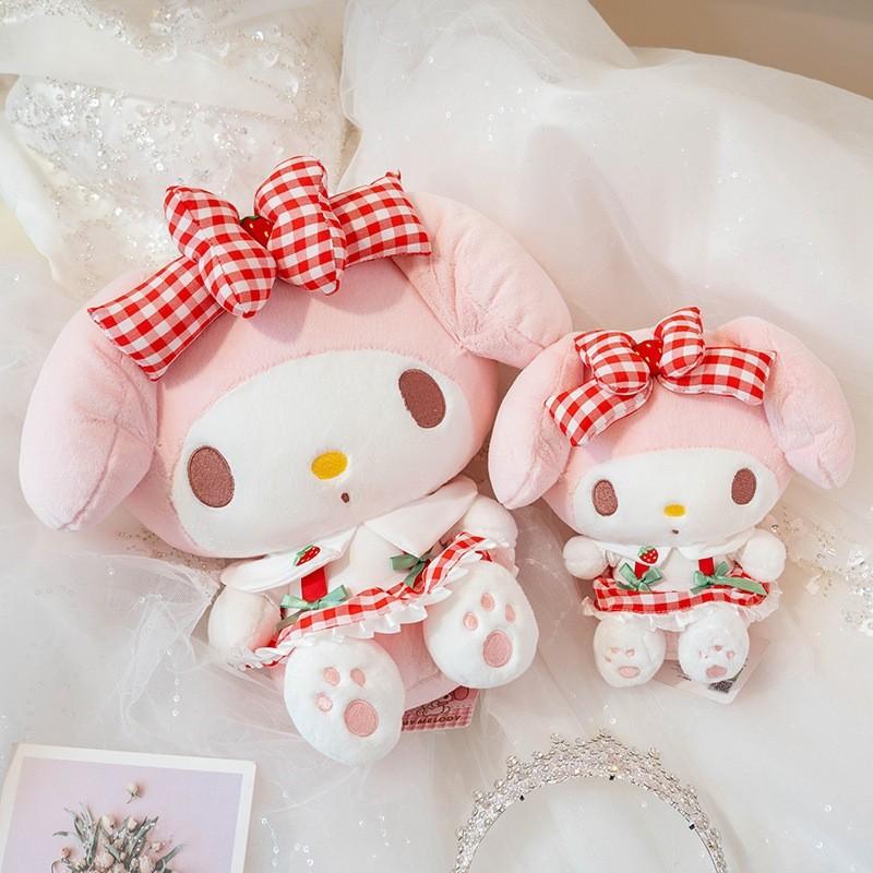 Melody Strawberry Plush Keychain Soft Toy For Girls And Collectors