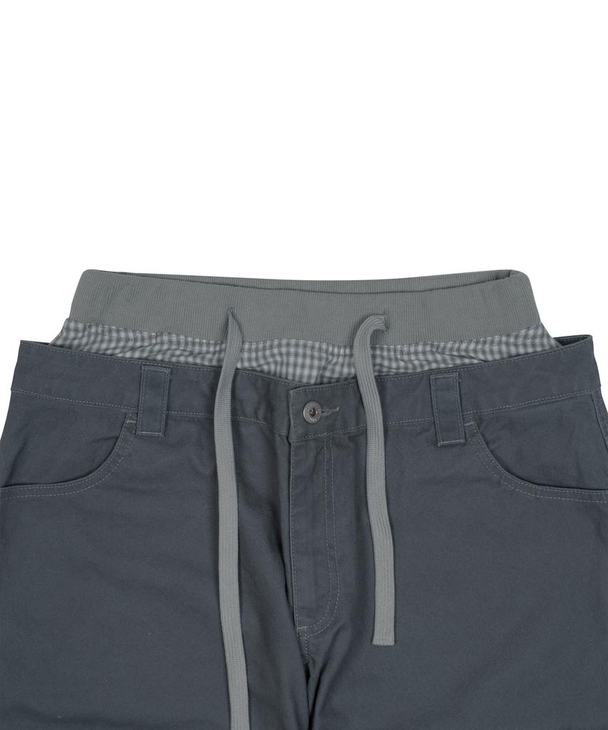 THE COLDEST MOMENT Tcm Trunk Layered Pants (Navy)