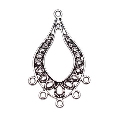 Accessories Parts Water Drop Earring Connector Kids' Jewelry Materials QA054