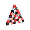 36Pcs Acrylic 6 Sided Round Corner Dices Mult Sided Role Playing Dices for Table Game, Classroom Teaching Easy To Use