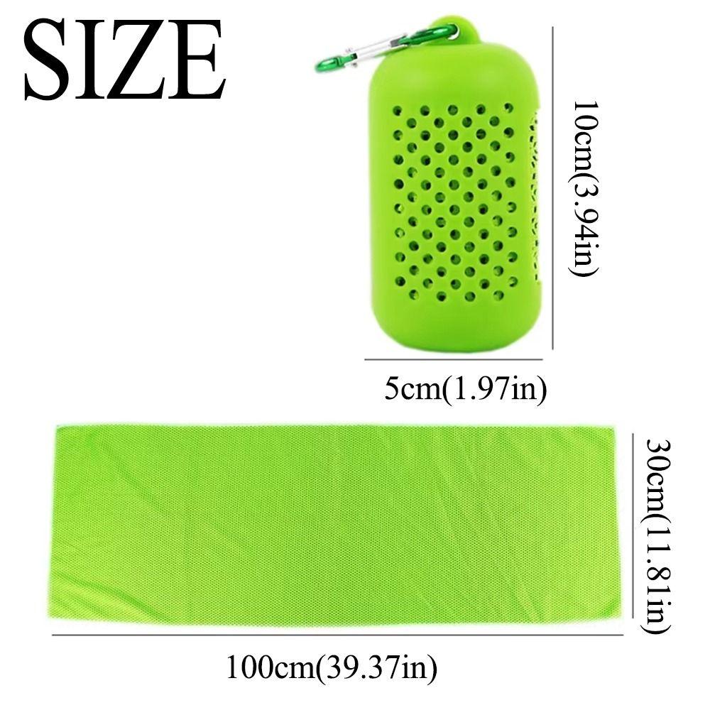Mini Sports Cold Towel Quick Drying Fitness Cool Towel Sweat Absorption Travel Towel  Gym