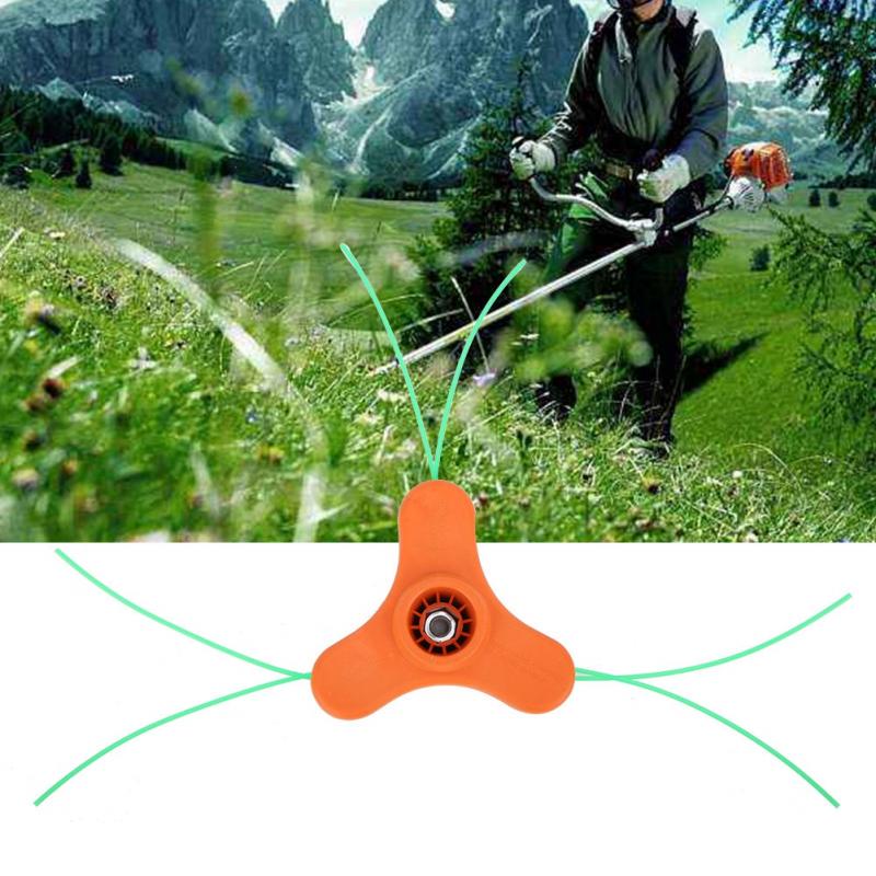 Buy Universal ABS Grass Cutter Trimmer Head With Line String Brush ...