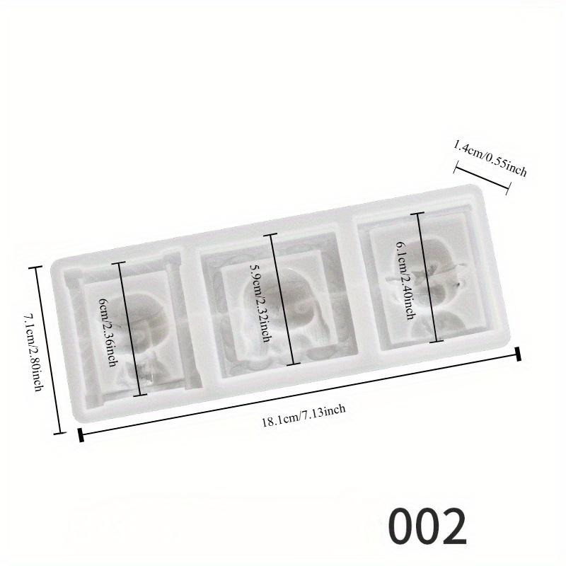 Dropping Resin Relief Semi Three-dimensional Portrait Refrigerator Sticker Aromatherapy Gypsum Hanging Silicone Mold House Goods