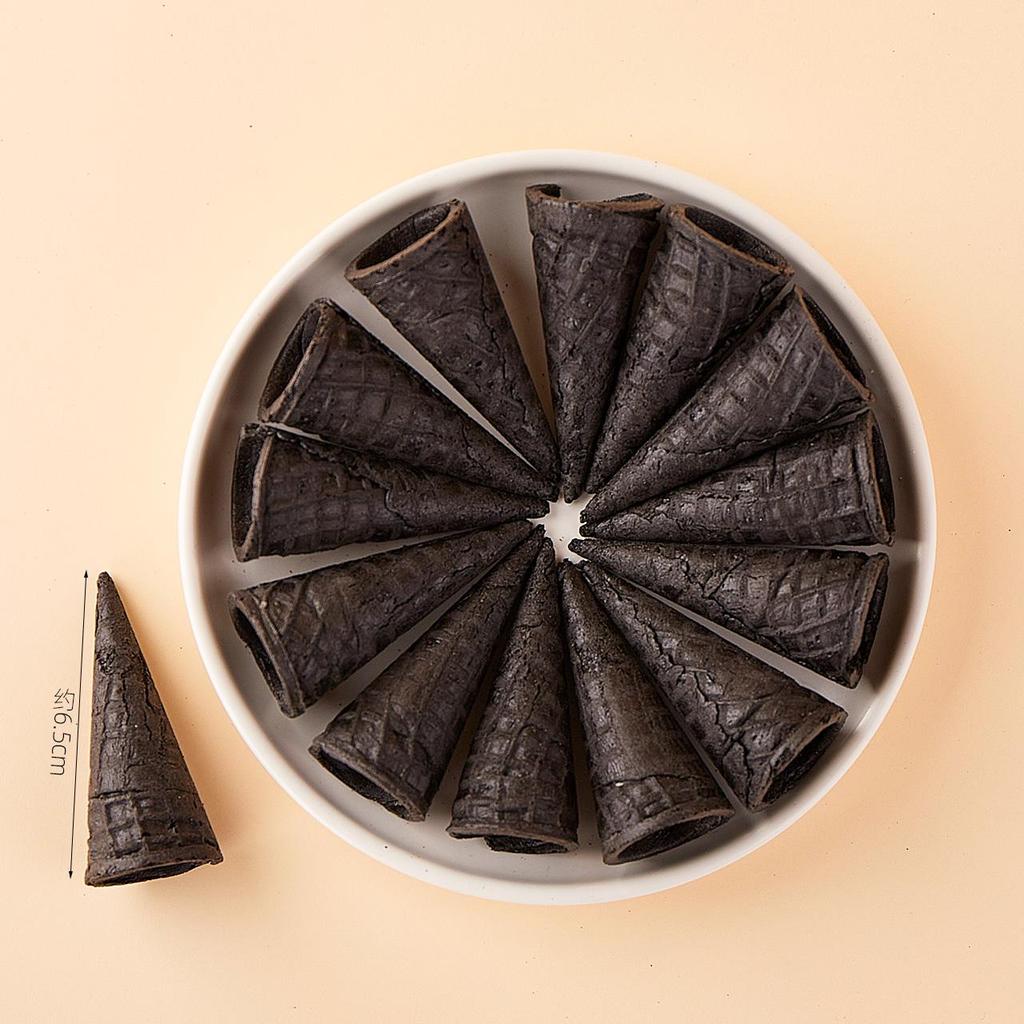Original Cone Cake Decoration: Birthday Ice Cream Crispy Cone Topper, DIY Shell