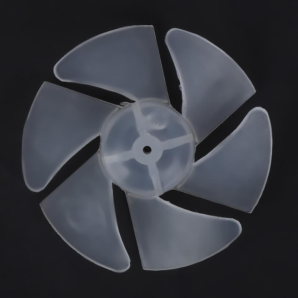 10Pcs Mini Plastic Fan Blade Small Power Hair Dryer Fan Leaves Motor Accessories
