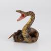 Python Modell Realistische Miniaturfigur PVC Vollmodell Parodie Trickspielzeug Lebensechte Riesenschlangenfigur Wildes Reptil Tiermodell Halloween-Geschenk