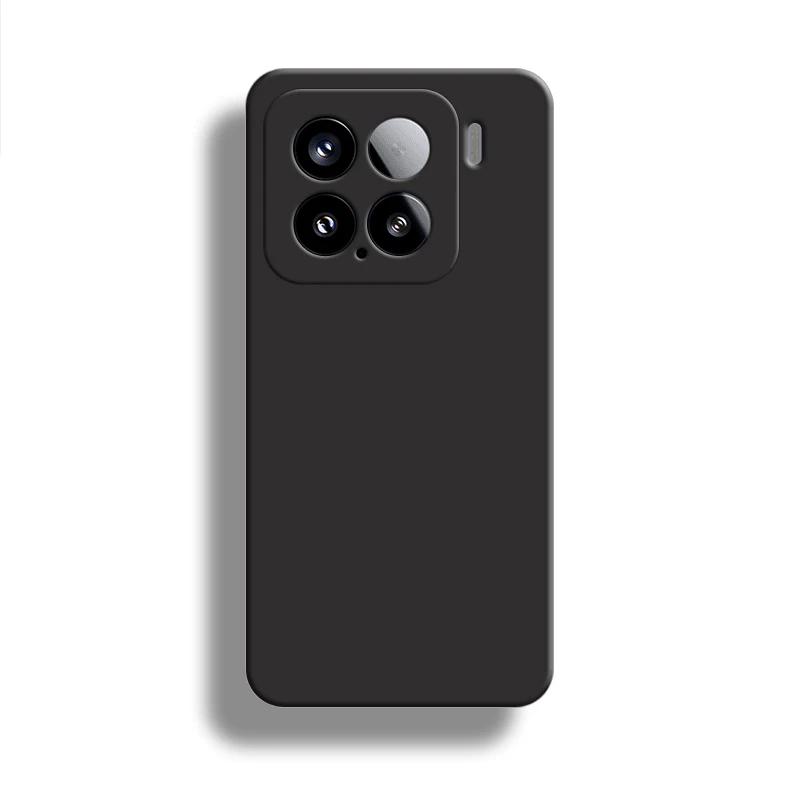 For Xiaomi 15 5G Phone Case Xiomi MI 13 13T 14 14t 15 Pro Cover Liquid Silicone Rubber Shockproof Bumper TPU Cases