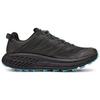 HOKA One One Round Toe Fabric Shock Absorbing Slip Resistant Durable Waterproof Low Top Running Shoes Women Sneaker Black 1106531-ADGG