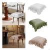 15.75x15.75 Inch Chair Pad with Zipper Closure Cotton Filled Non Slip Cushion for Dining And Kitchen