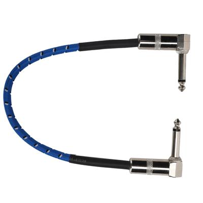 Cabo de Ligação para Pedais de Efeito de Guitarra 6,35mm Cabo para Pedais Cabo de Ângulo Reto Acessórios para Guitarra