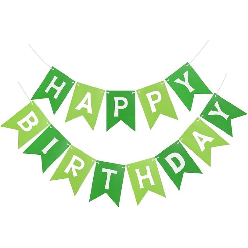 Navy Blue Happy Birthday Banner Signs Party Decorations for Women Men Girls Boys