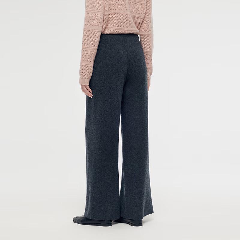 GOELIA Washable Wool Wide-Leg Pants