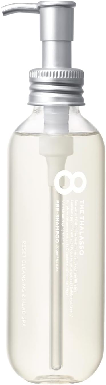 

Eight the Thalasso Reset Очищающая сыворотка для кожи головы Спа 200 мл Сделано в Японии Перед шампунем и Перед шампунем