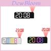 Modern Minimalist Digital Alarm Clock With Led Display And Temperature For Home Use