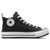 Converse Chuck Taylor All Star Mid Malden Street - Black White Unisex Sneakers A04477C
