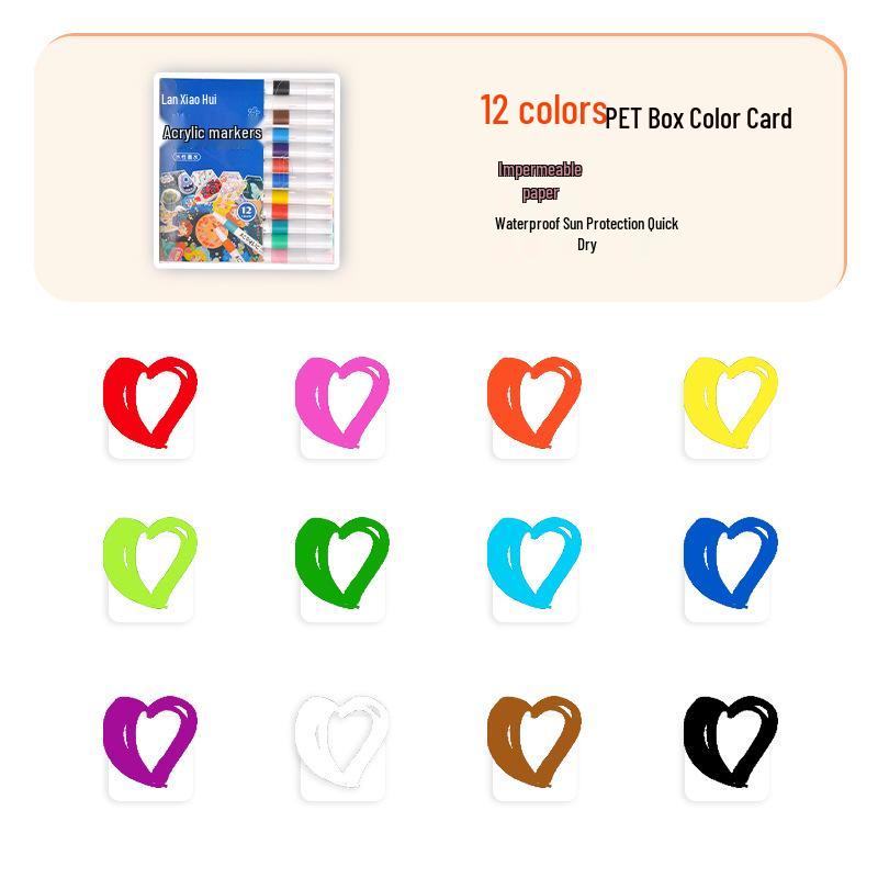 

Fine Liner Acrylic Paint Pens Set: 36/48/60 Colors for Graffiti, Ceramic, DIY Projects