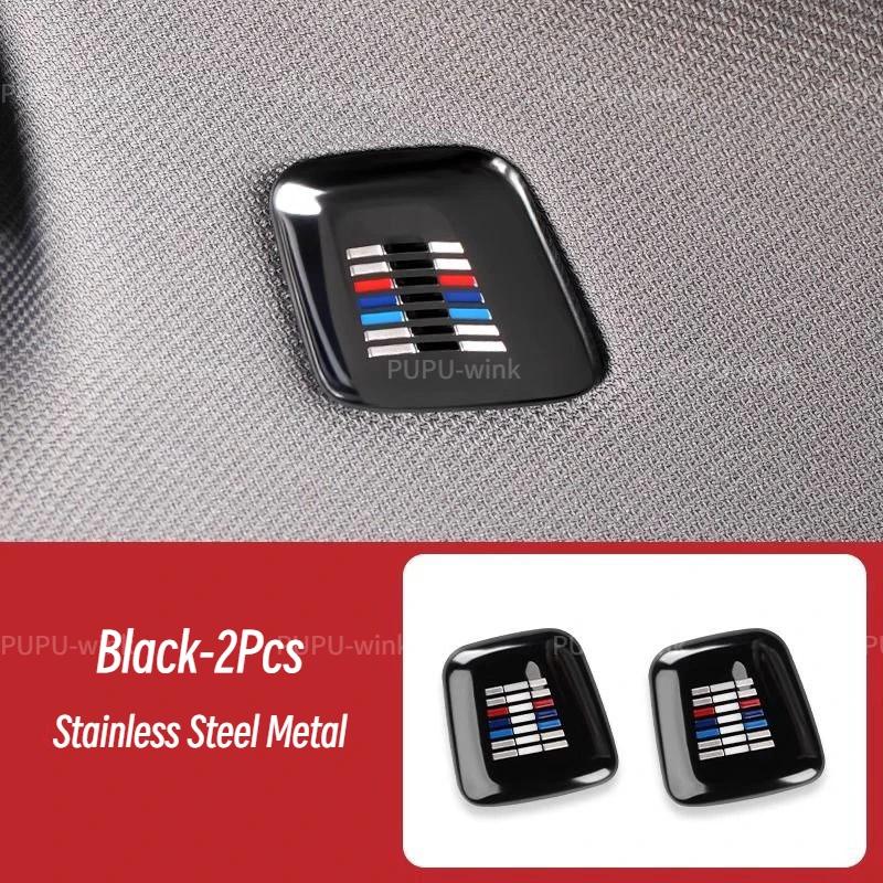 Stainless Steel Roof Speaker Cover for BMW All Series Microphone Interior for BMW 1/2/3/4/5/6 Gt 7 Series X1 X2 X3 X4 X5 X6 PS9