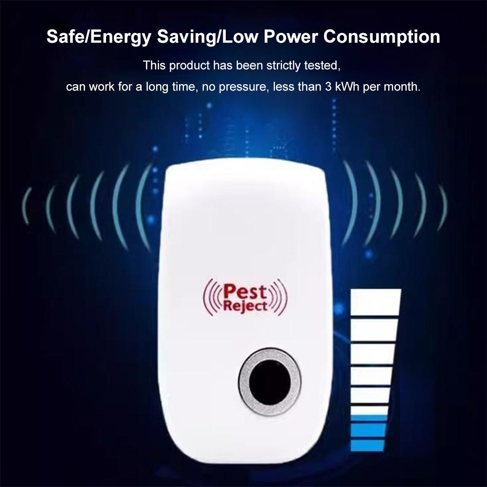 Furniture Supplies Electronic Pest Repeller Reject Control Mouse Rodent Cockroach Insect Killer Ultrasound Repellent