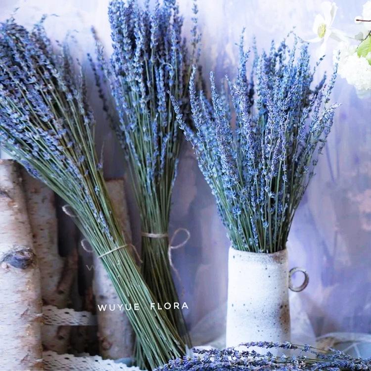 Dried Lavender Flower Bundles - Pure Handmade Living Room Decorations from Xinjiang