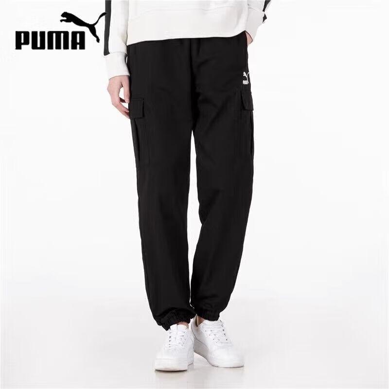 

PUMA Women s Tapered Woven Sweatpants M