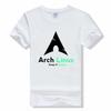 Arch Linux T Shirt Tee Shirt Short Sleeve Crewneck T-Shirts Male Harajuku Fabric Tops T Shirt O Neck tshirt