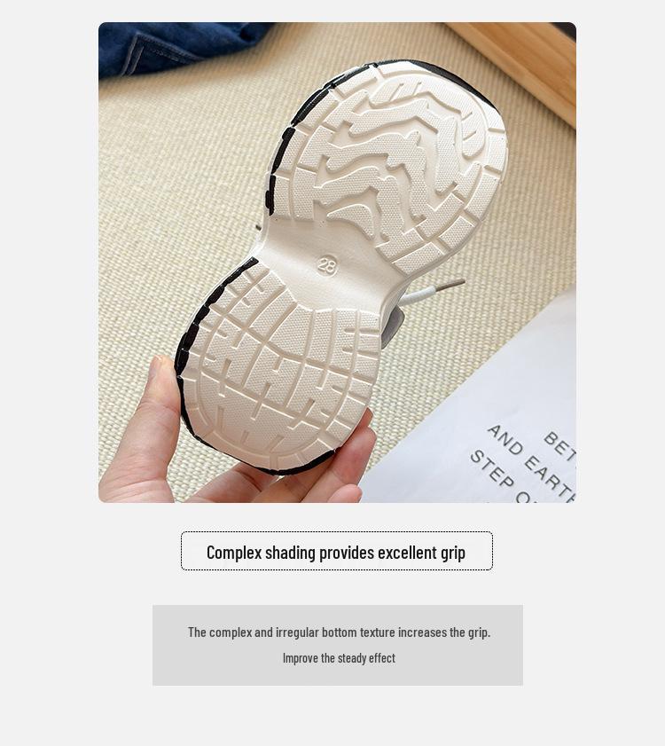 Dziecięce Sportowe Oddychające Siatkowe Antypoślizgowe Buty do Biegania | Jesień/Zima 2025