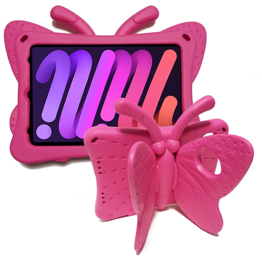 Protective EVA Kids' Butterfly Tablet Case for iPad Mini6 (2021) - Anti-Fall Design