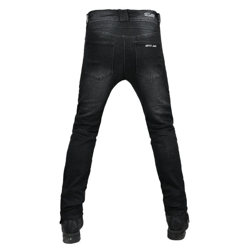 New product Locomotive racing casual loose jeans Off-road motorcycle riding jeans with cover, silicone