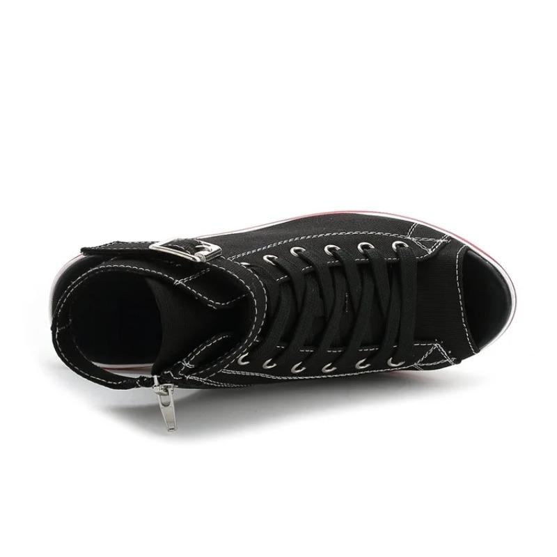 Women Sandals Lady Platform Wedges Sandals Zipper Comfortable Women's Toe Casual Summer Sports Shoes Sandalias