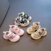 Popular Girls Sandals Summer 2025 New Children's Lightweight Sports Shoes Summer Single Net Breathable Casual Running Shoes