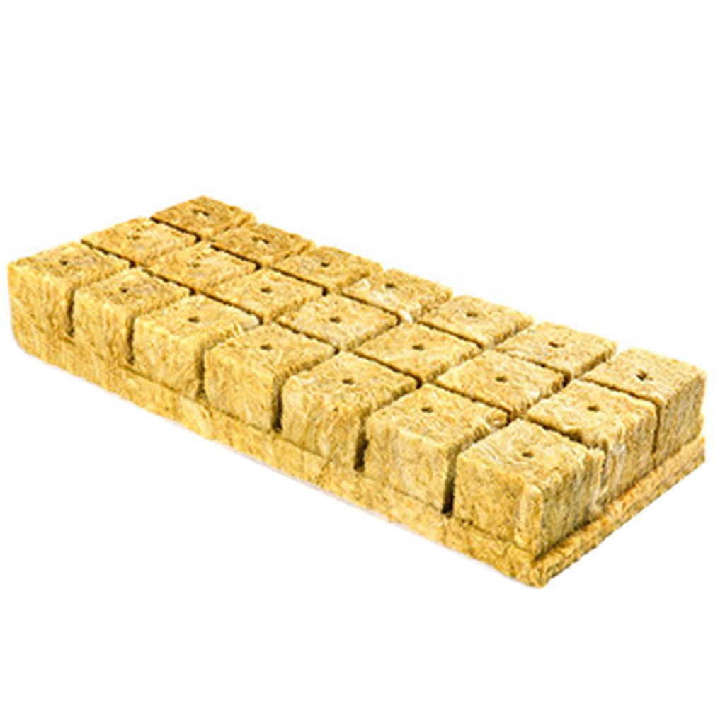 Rock Wool Cubes Starter Grow Cubes for Hydroponics Rock Wool Planting Cubes Clone Cubes Soilless Cultivation