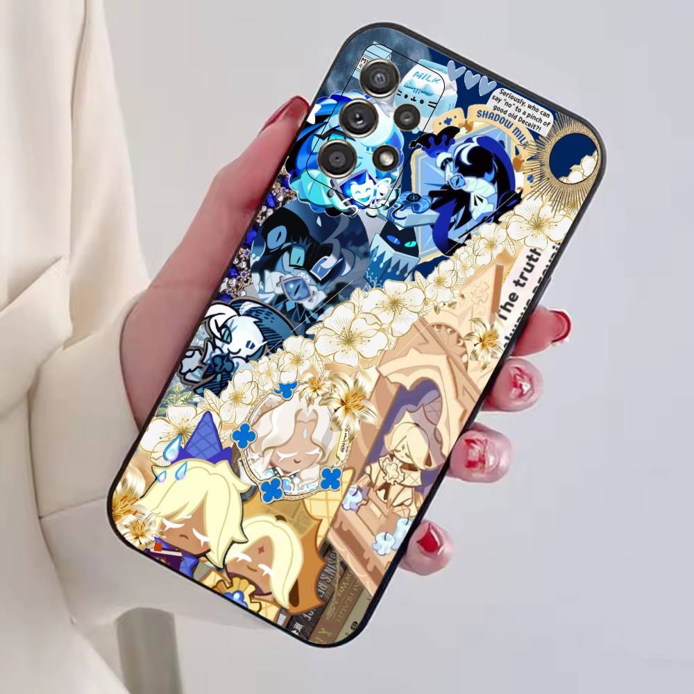 Game C-Cookie R-Run Kingdom Phone Case For Samsung S25,S24,S21,S22,S23,S30,Ultra,S20,Plus,Fe,Lite,Note,10,Black Cover