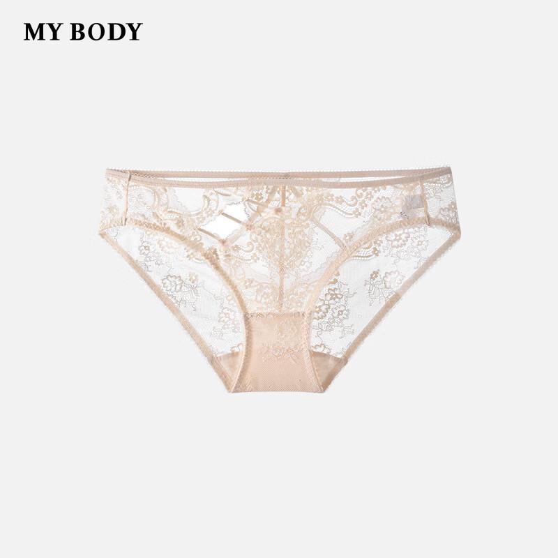 

Женские трусы-слипы Mybody в китайском стиле с кружевом, средней посадки M
