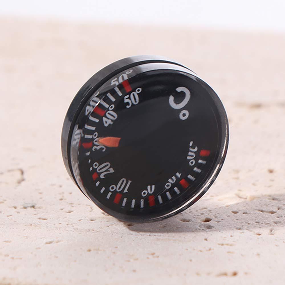 Mini Circular Thermometer Plastic High Accuracy Thermometer Portable Dial Thermometer  Outdoor