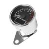 Retro Inspired Motorcycle Instrument Panel LED Digital Speedometer Gauge with LCD Display Suitable for Speed & Fuel, 12V