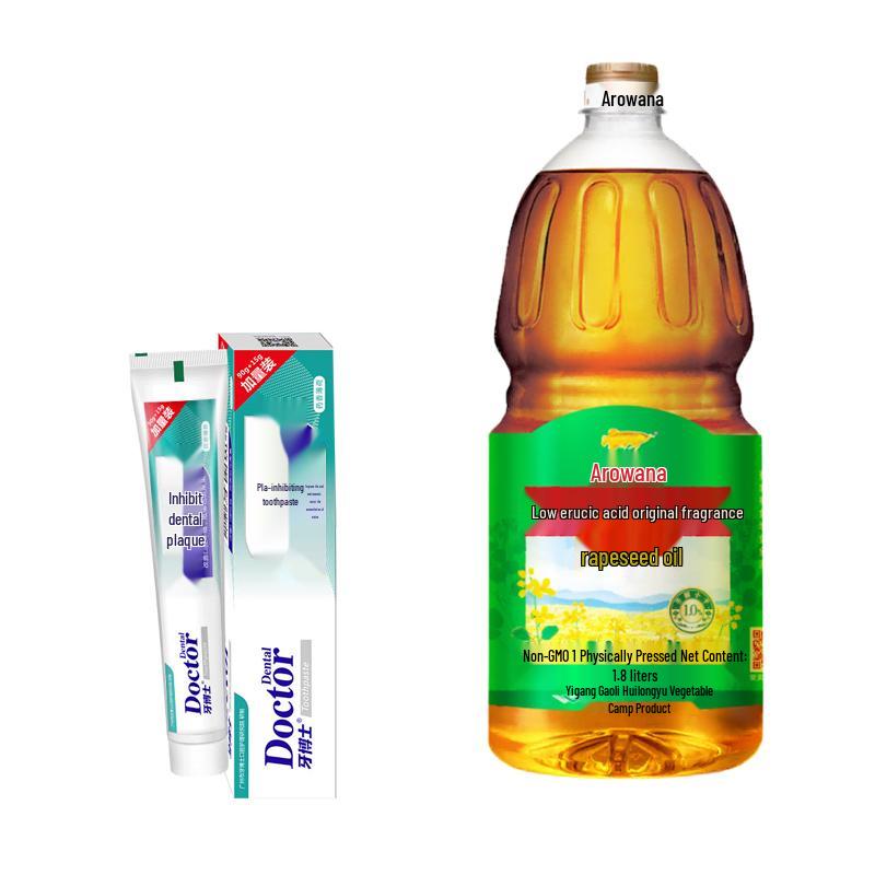 

Набор: Зубная паста против налета от стоматологов и рапсовое масло