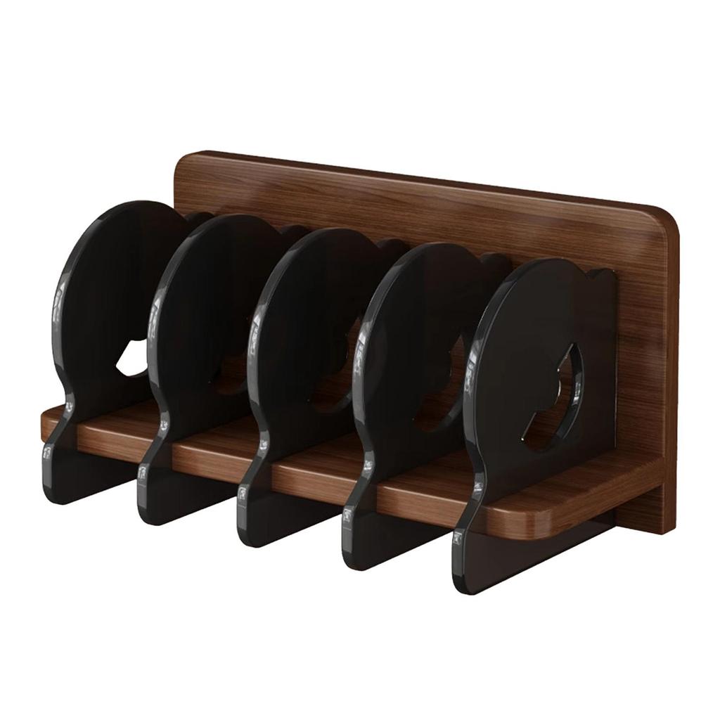 Acrylic CD Holder Album Organizer Holder Stand Bin Multifunctional Multi Compartment Vinyl Record Stand for Hotel Dorm Home