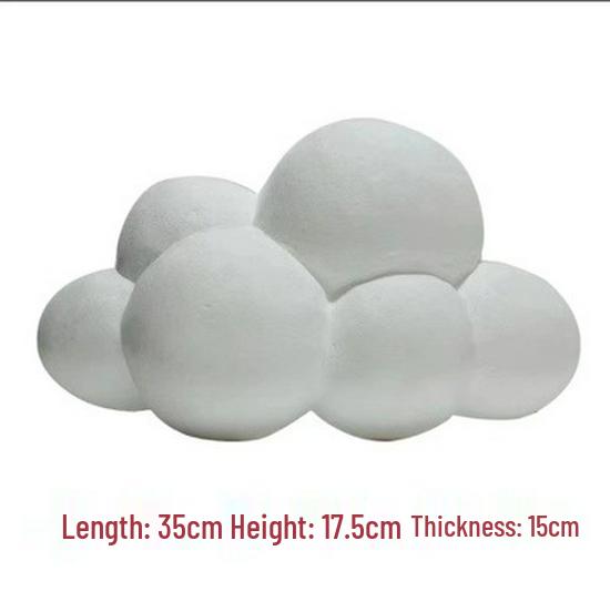 Foam Cloud Hanging Ornaments for Visual Merchandising and Store Display