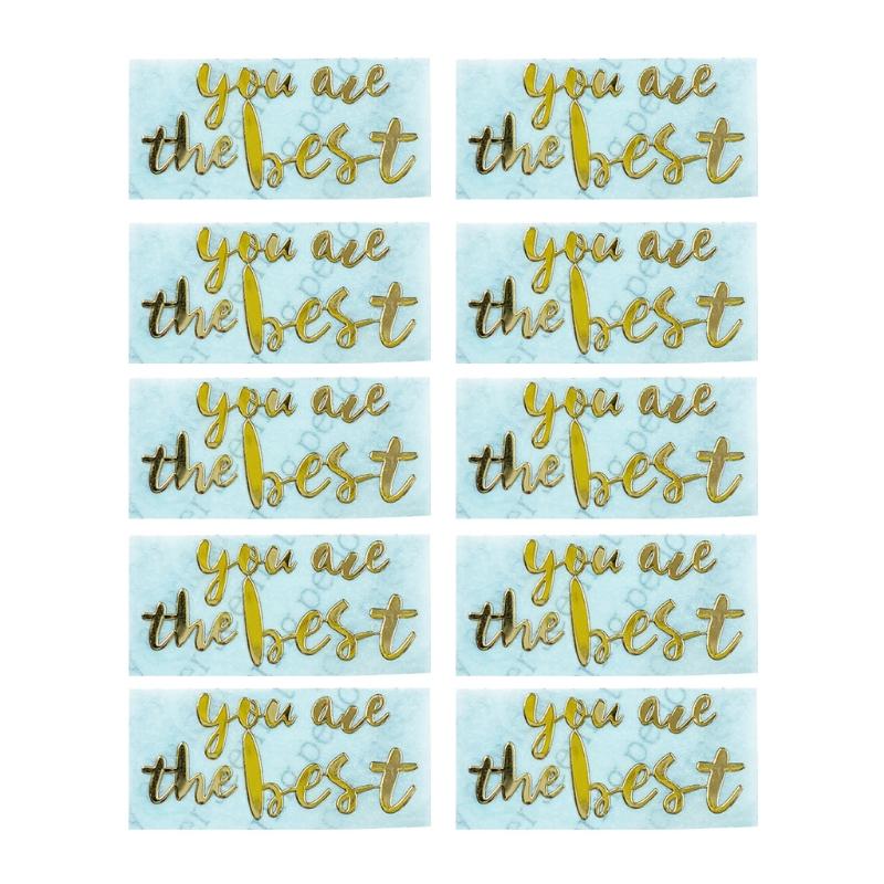 

Festival Blessing Word Metal Stick Pack of 10 Pieces Craft Supplies for Diary Decoration And Stationery Enthusiasts 1