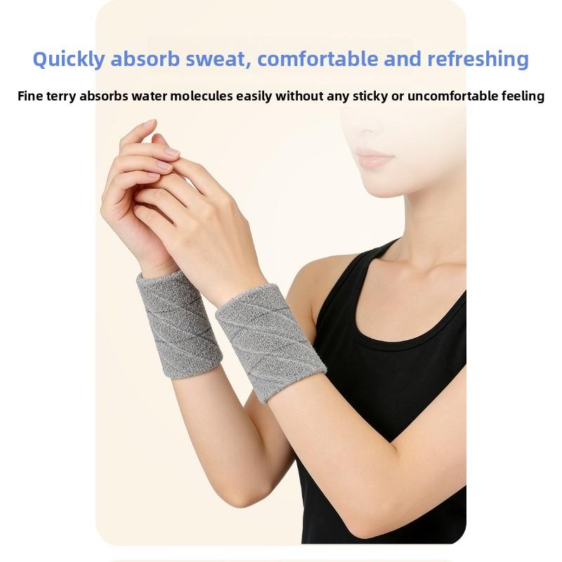 Wrist Guard Absorbs Sweat, Protects The Wrist, Prevents Sprains, Suitable for Sports and Fitness, Anti-slip, High Elasticity Wrist